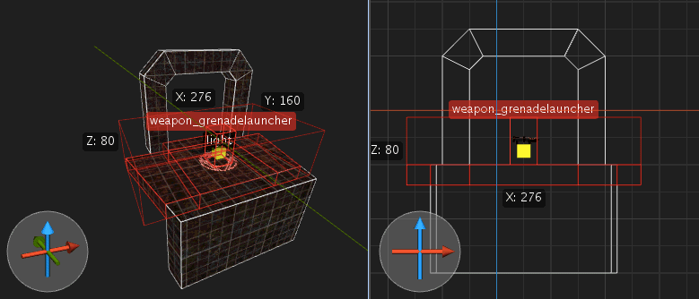 Object selection in 3D and 2D viewports